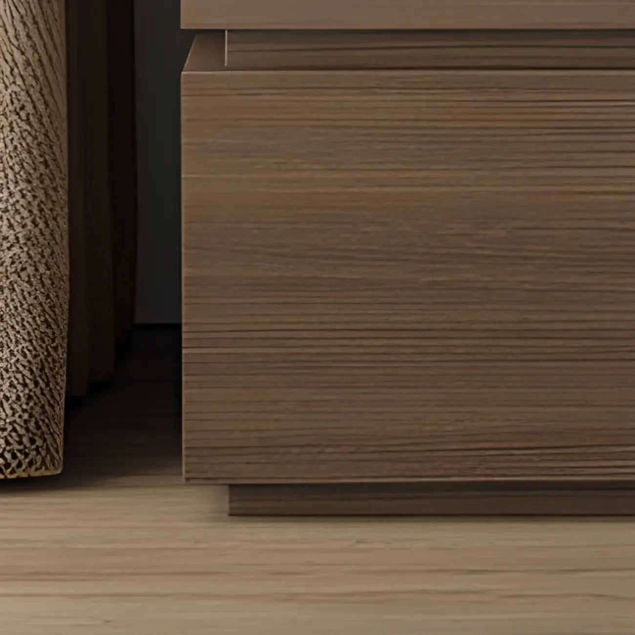 Minimalist Narrow 3-drawer Nightstand for Apartment Image - 6