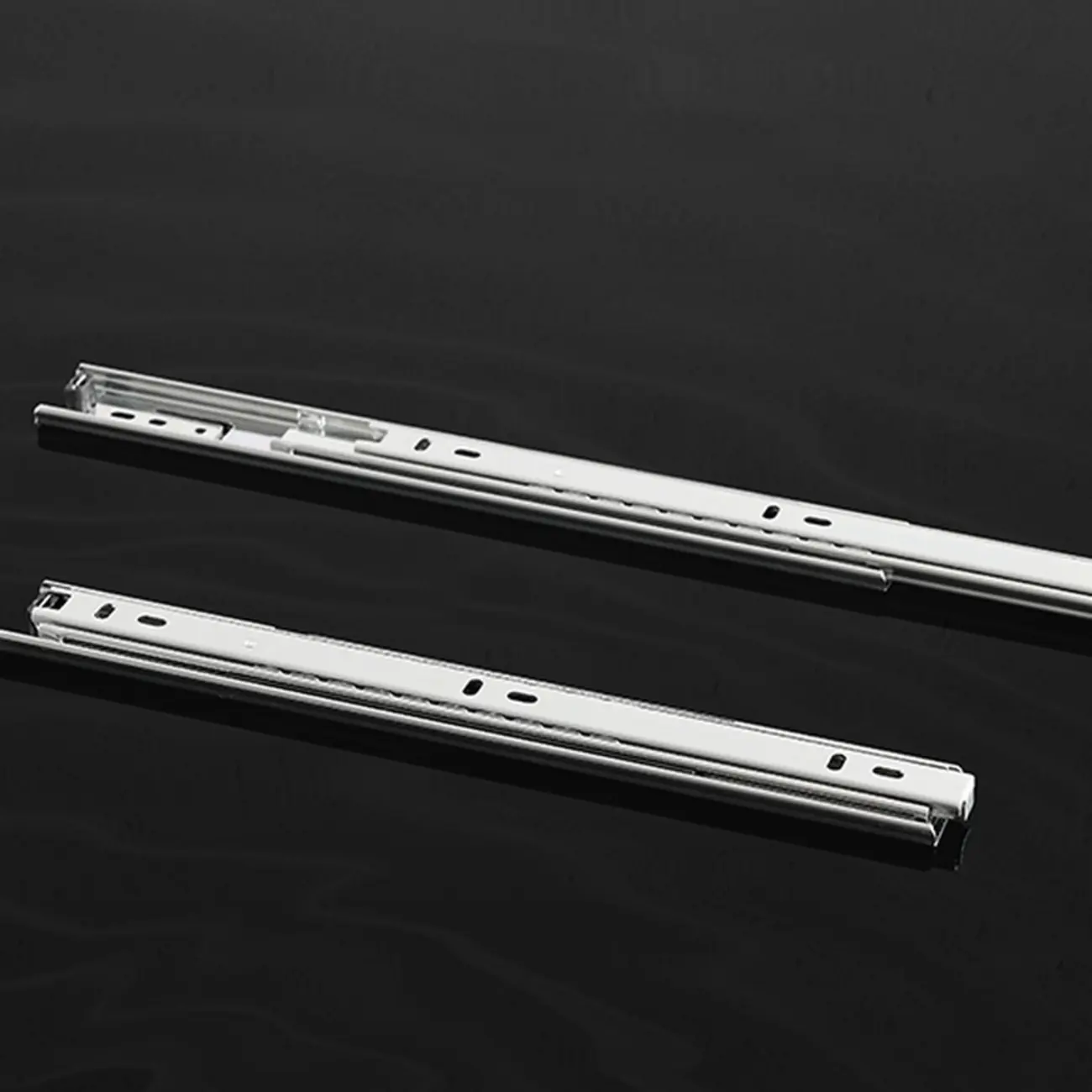 Minimalist 3-drawer Brown Wooden Bedside Table Open Storage Image - 8 | homeyfad