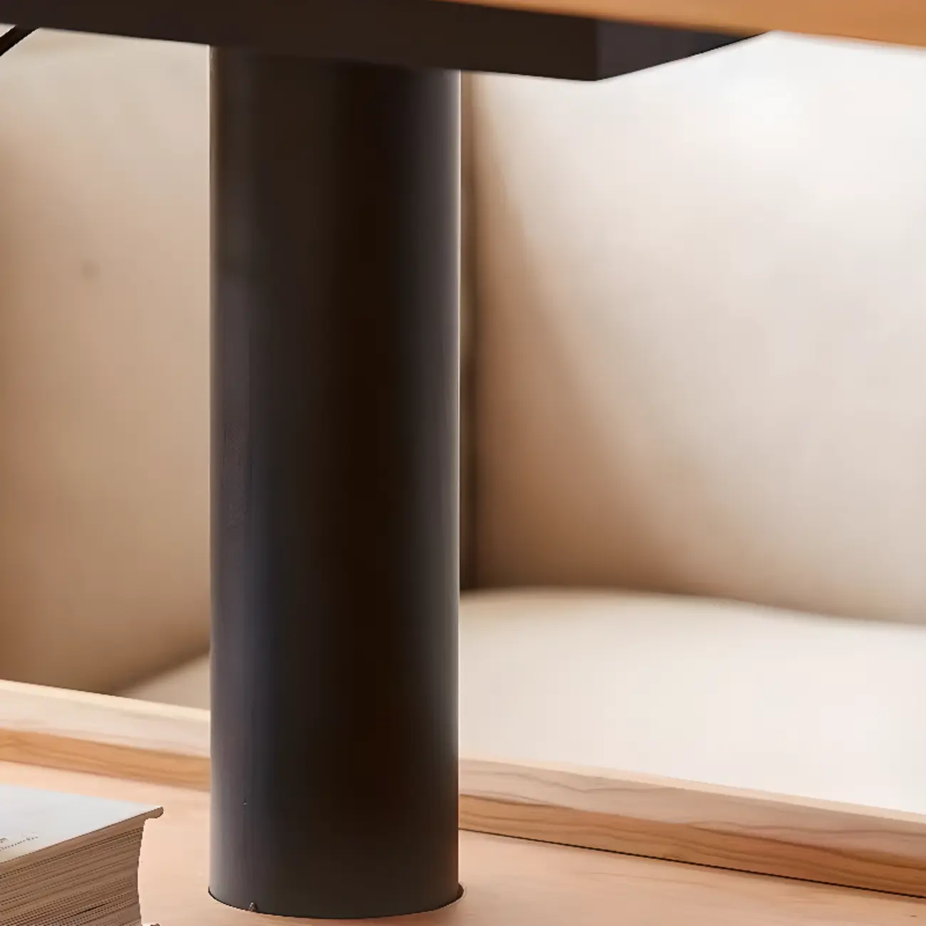 Multifunctional Lift Top Natural Wood Rolling Coffee Table Image - 9 | homeyfad