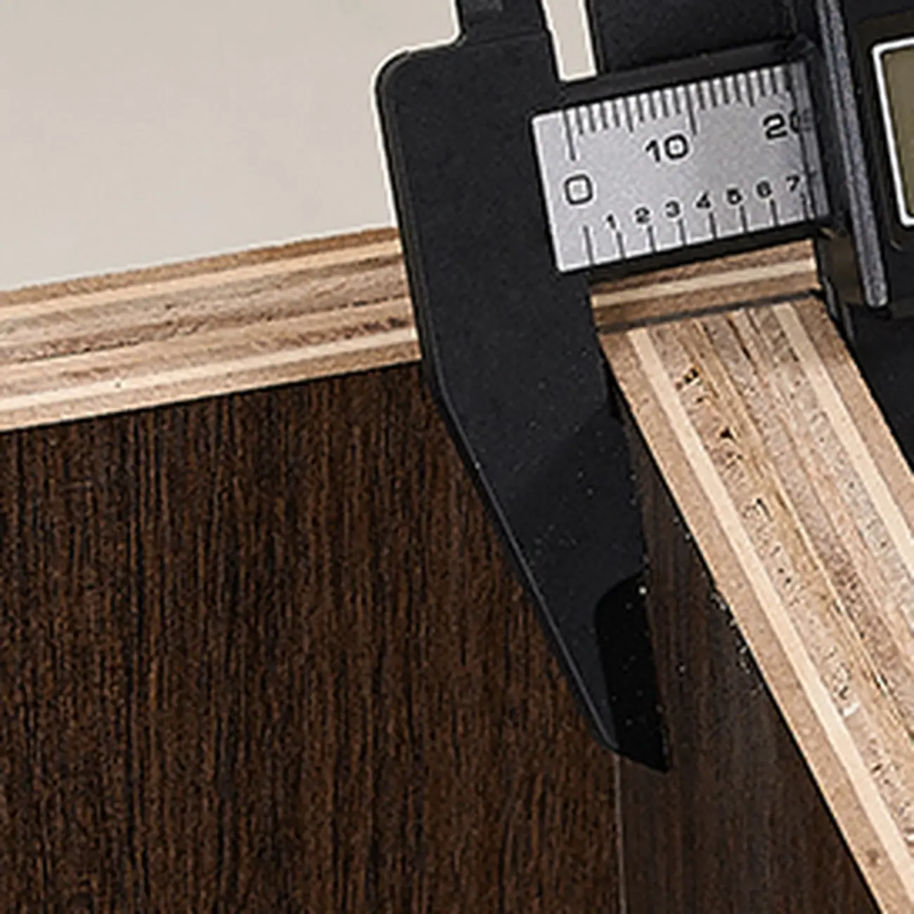 Industrial Modern Wood Open Storage Nightstand 2-drawer Image - 6 | homeyfad