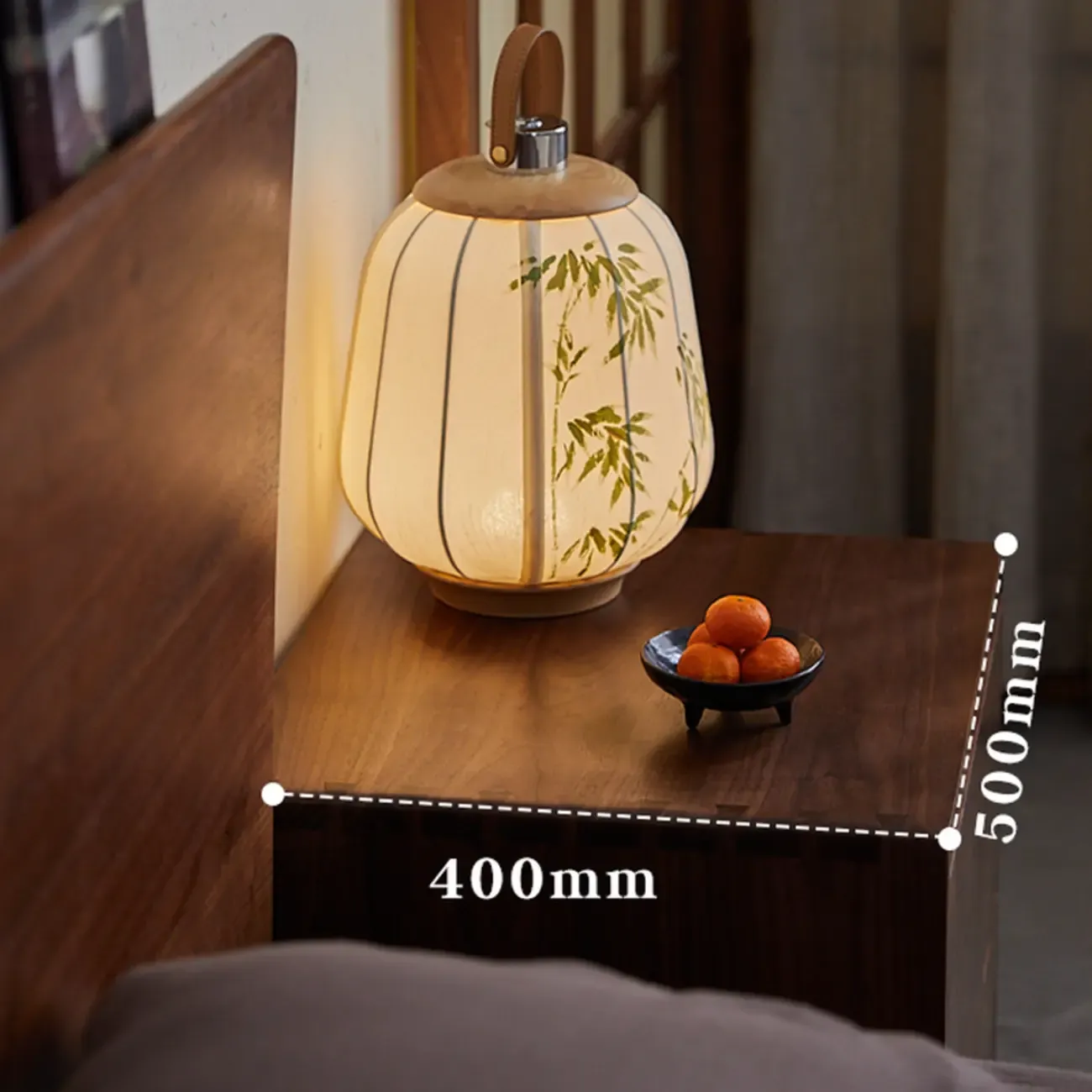 Compact Modern Wood Drawer Nightstand Image - 5