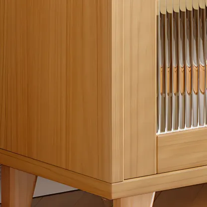 Modern Slab Sideboard with Drawers Cabinets Image - 8