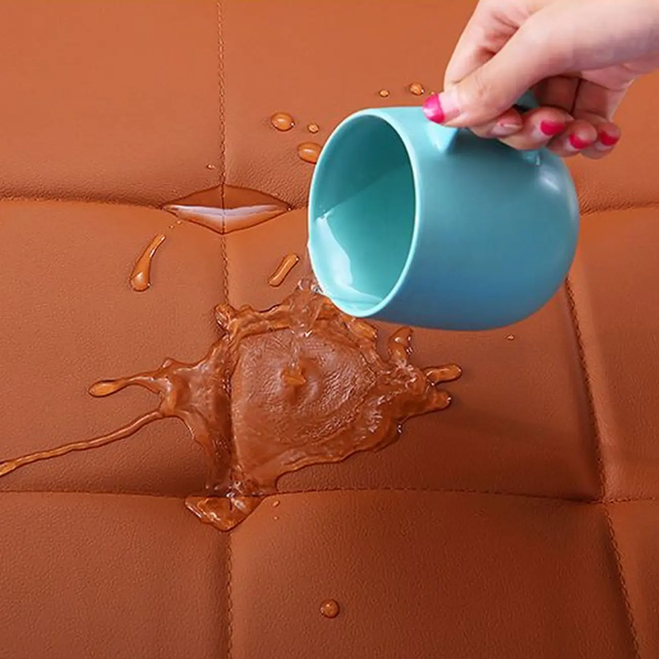 Modern Upholstered Leather Bedroom Bench with Storage Image - 10 | homeyfad