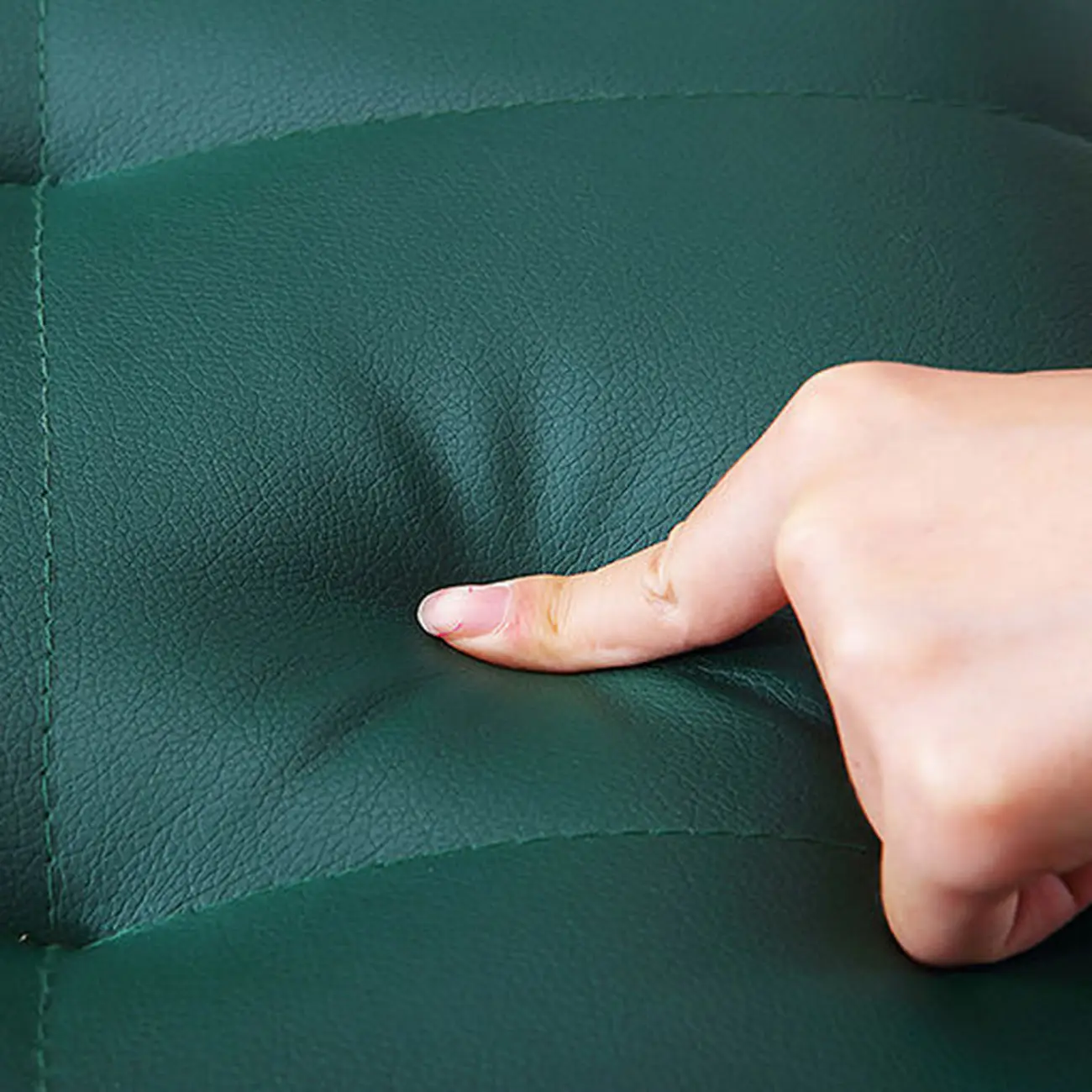 Modern Upholstered Leather Bedroom Bench with Storage Image - 11 | homeyfad