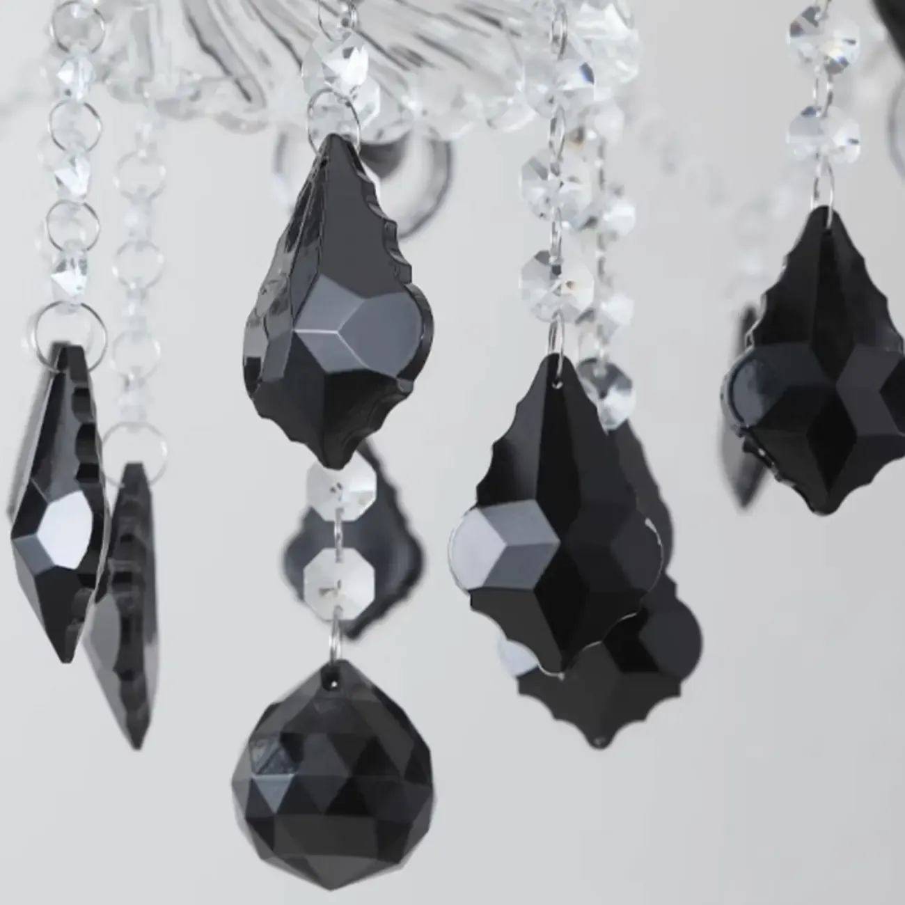 French Luxury Geometric Candelabra Adjustable Chandelier Image - 8