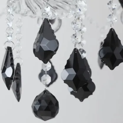 French Luxury Geometric Candelabra Adjustable Chandelier Image - 8