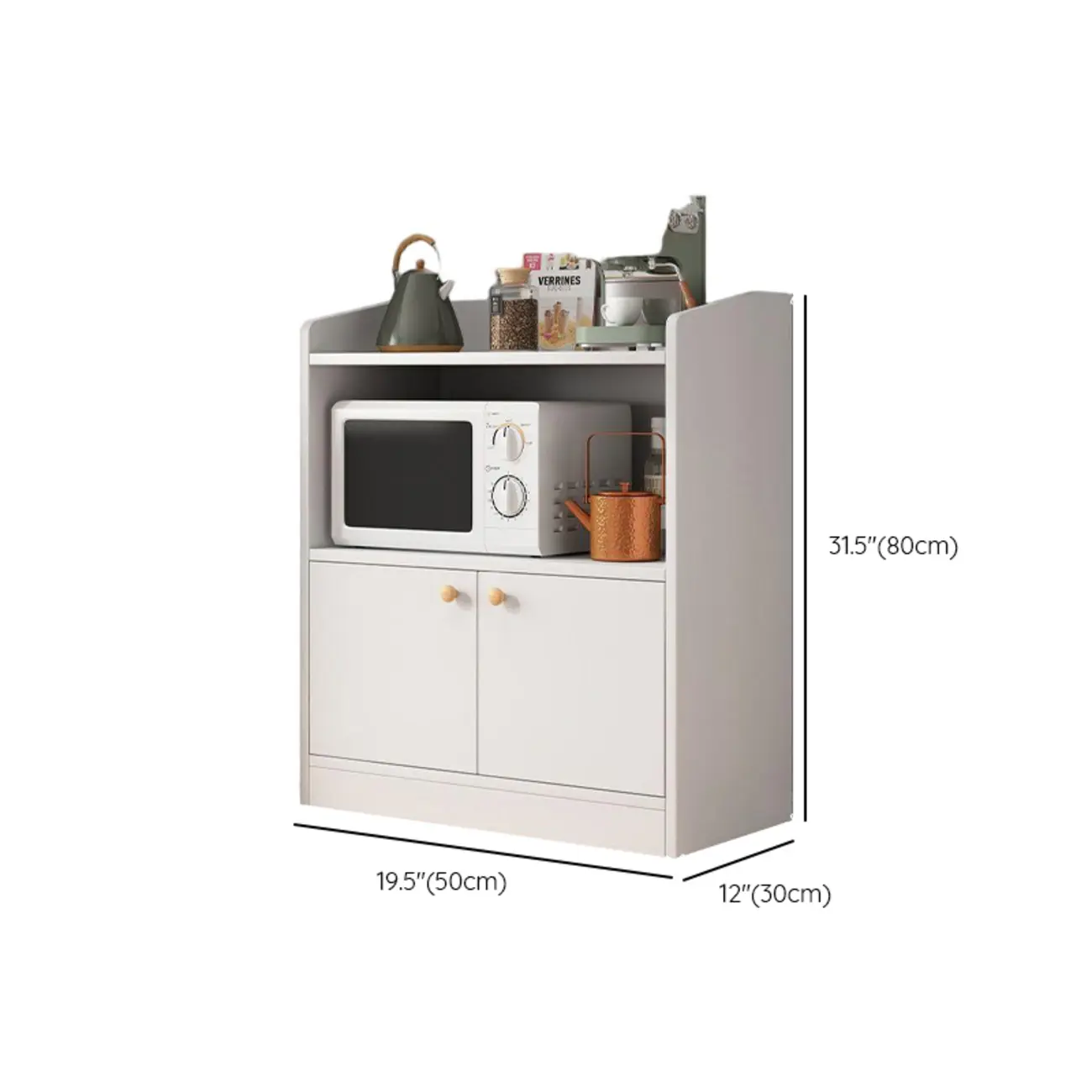 Modern Wood Narrow Sideboard with Sliding Doors Image - 21 | homeyfad