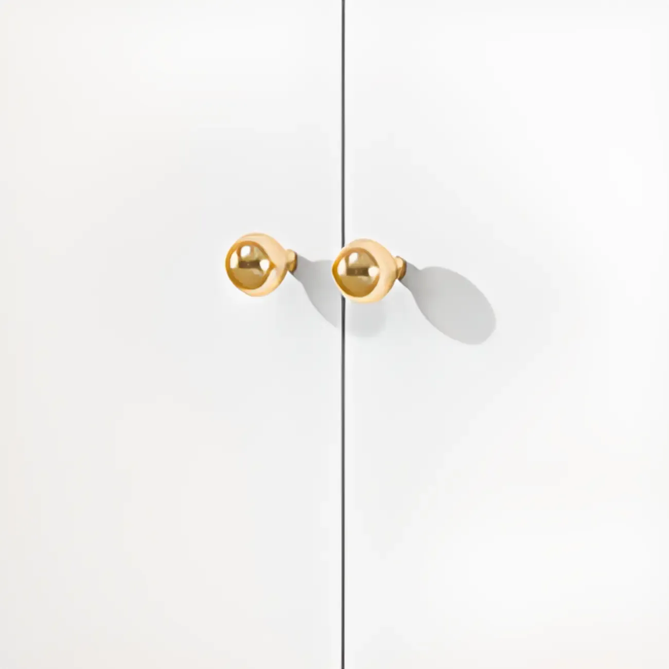 Modern Metal Buffet with Adjustable Shelf, 2/3 Doors Image - 12