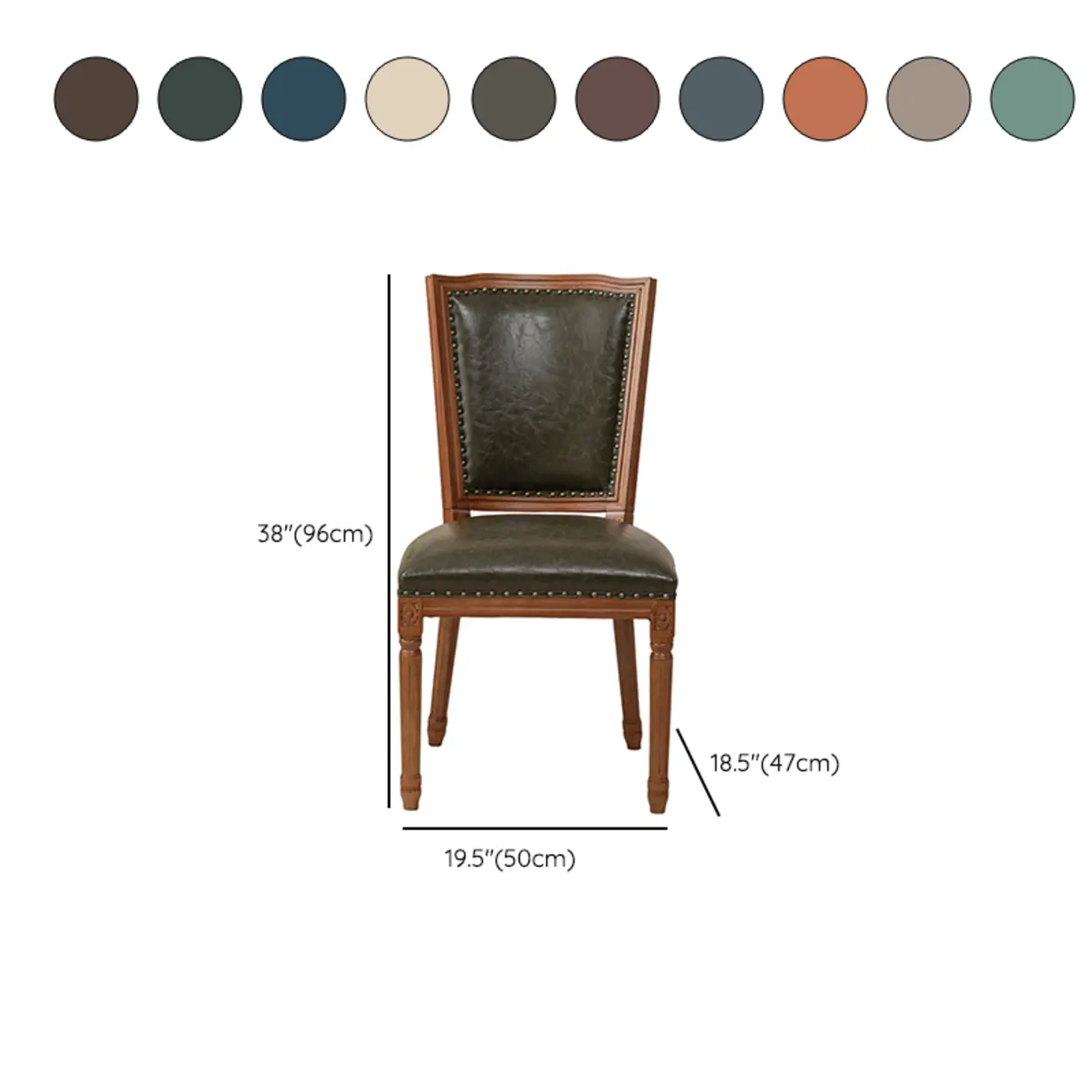 Mid Century Modern Solid Back Armless Wooden Dining Chairs #size | homeyfad