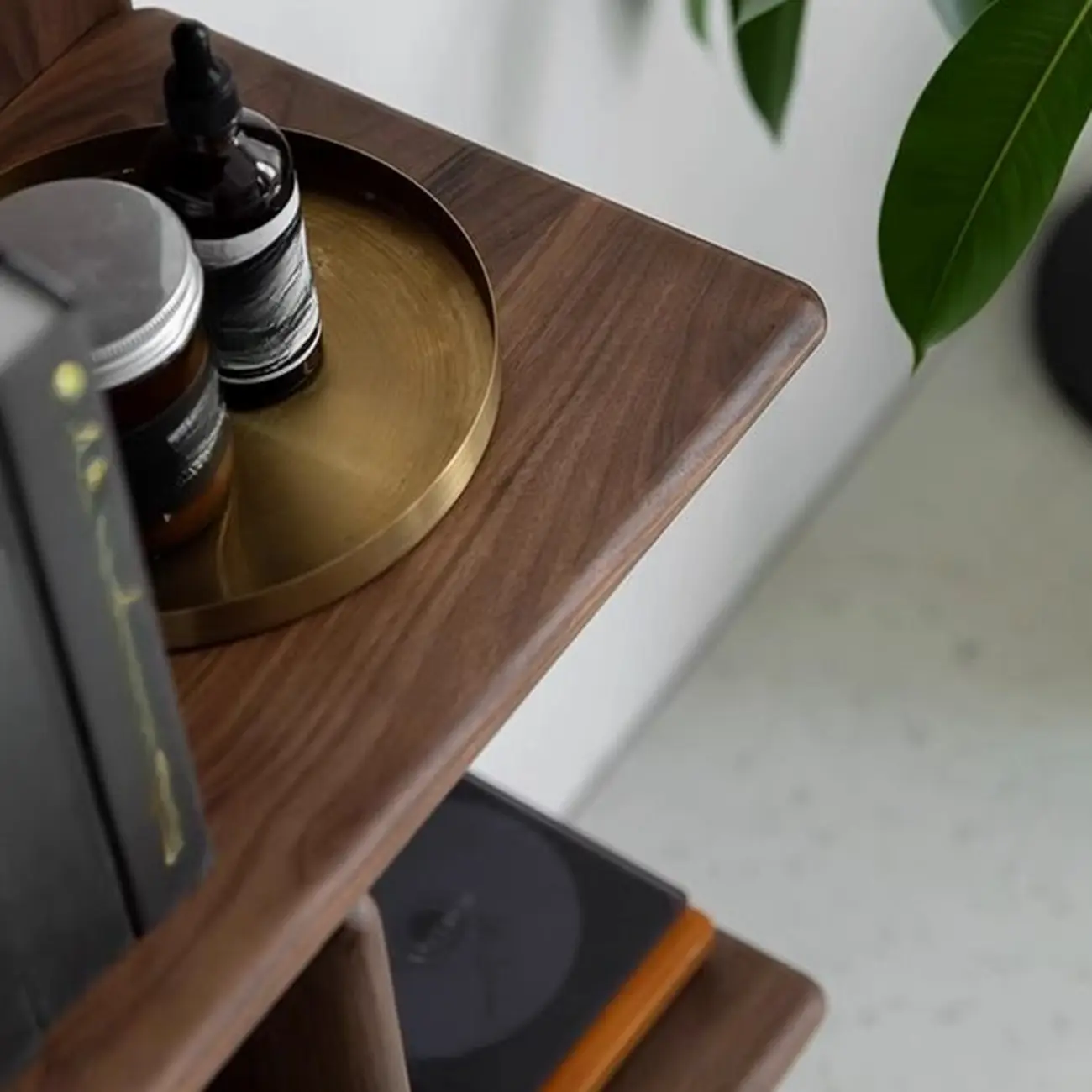 75" Tall Vertical Minimalist Wood Bookshelf With Open Back Image - 5 | homeyfad