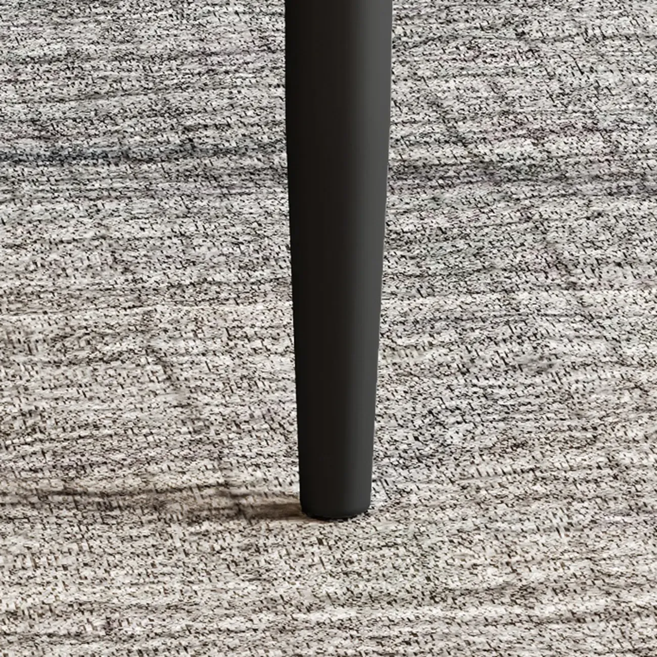 Modern Upholstered Metal Leather Dining Chairs Image - 14