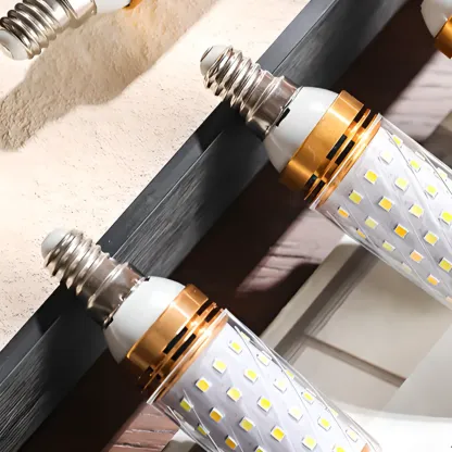 Glam Leaf Shaped Geometric Crystal Chandelier French-style Image - 10