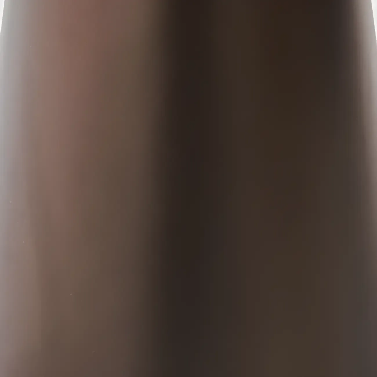 Brown Modern Round Tabletop Metal Pedestal Side Table Image - 7