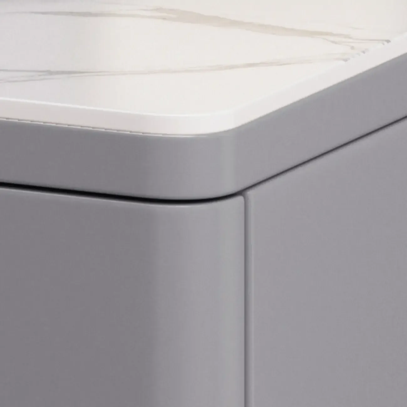 Modern Wood Nightstand With Drawer Storage Image - 6