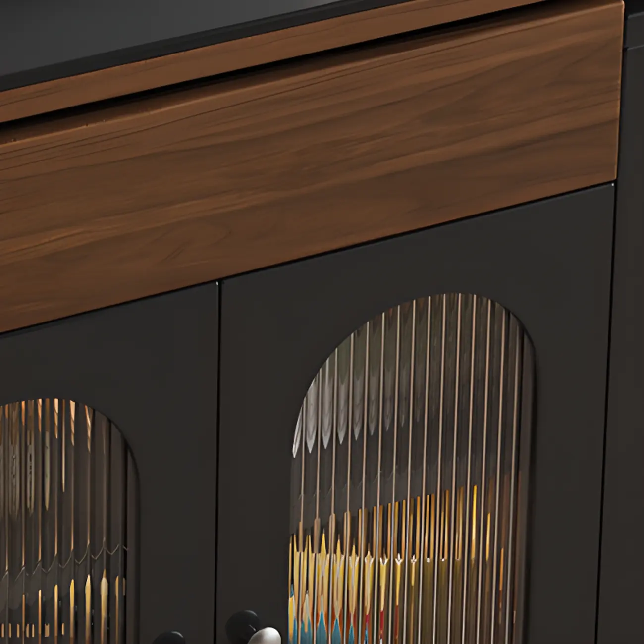 Multi-levelled Fold Away Chairside Table with Roller Wheels Image - 7 | homeyfad