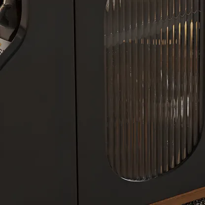 Multi-levelled Fold Away Chairside Table with Roller Wheels Image - 9