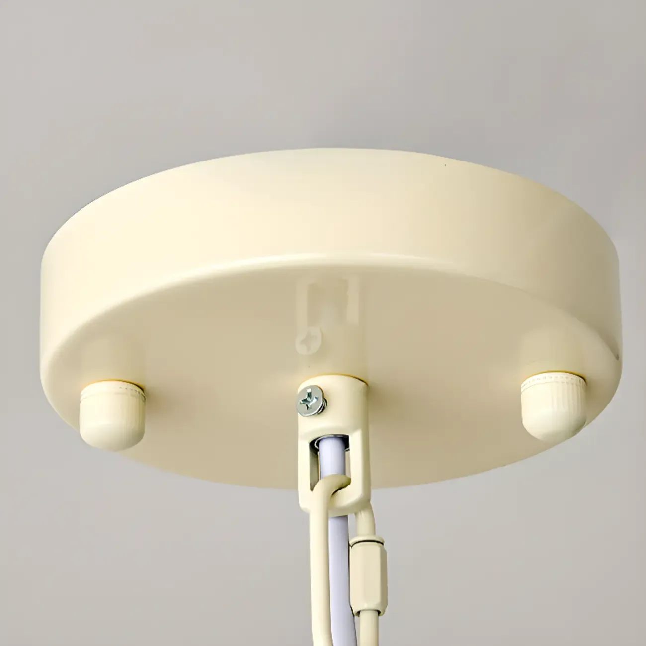 White Crystal Chandelier Classic Iron Elegant Design Image - 6