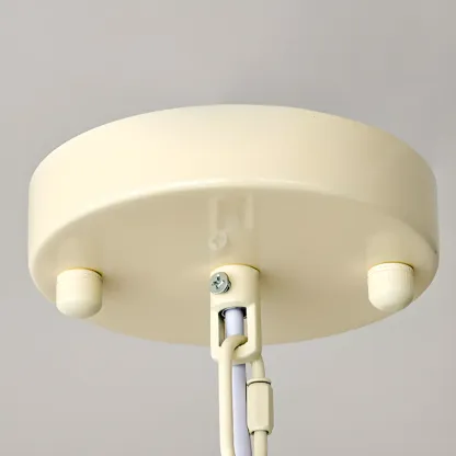 White Crystal Chandelier Classic Iron Elegant Design Image - 6