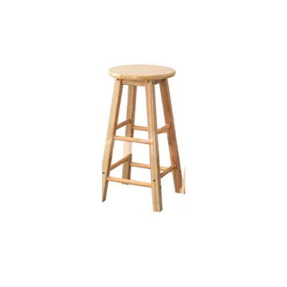 Bar Counter Height Modern Wood Bar Stools Image - 2