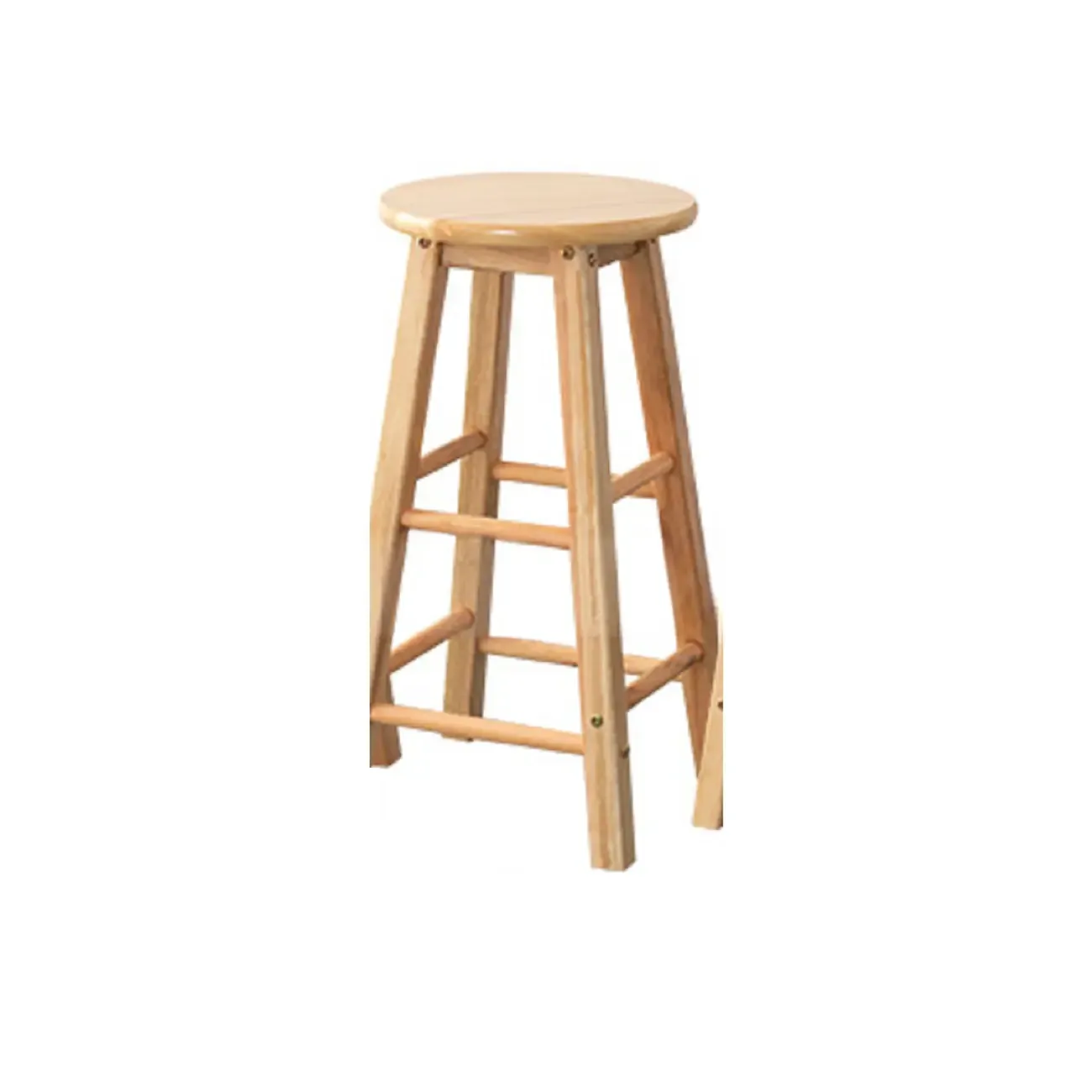Bar Counter Height Modern Wood Bar Stools Image - 5