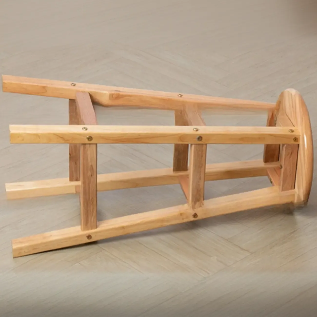 Bar Counter Height Modern Wood Bar Stools Image - 8