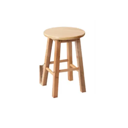Bar Counter Height Modern Wood Bar Stools Image - 9
