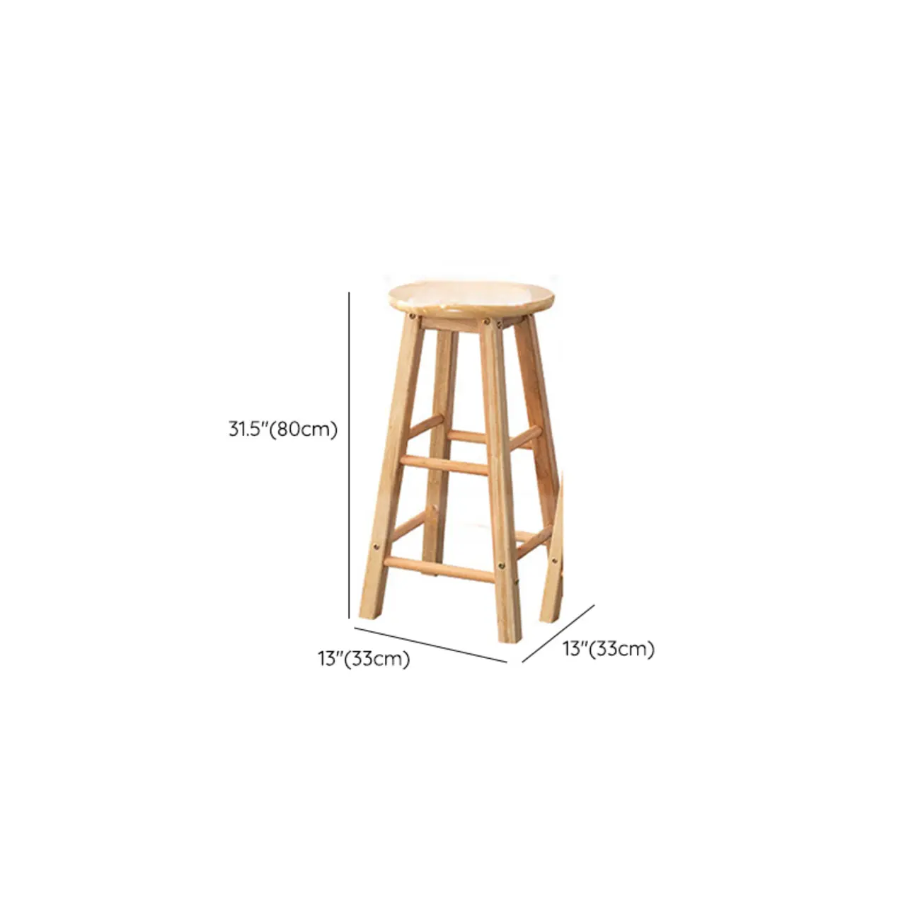 Bar Counter Height Modern Wood Bar Stools Image - 13 | homeyfad