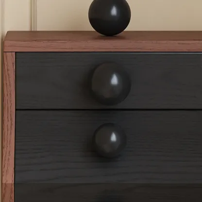 47" Modern 5-drawer Wood Vertical Ladder Lingerie Chest Image - 8