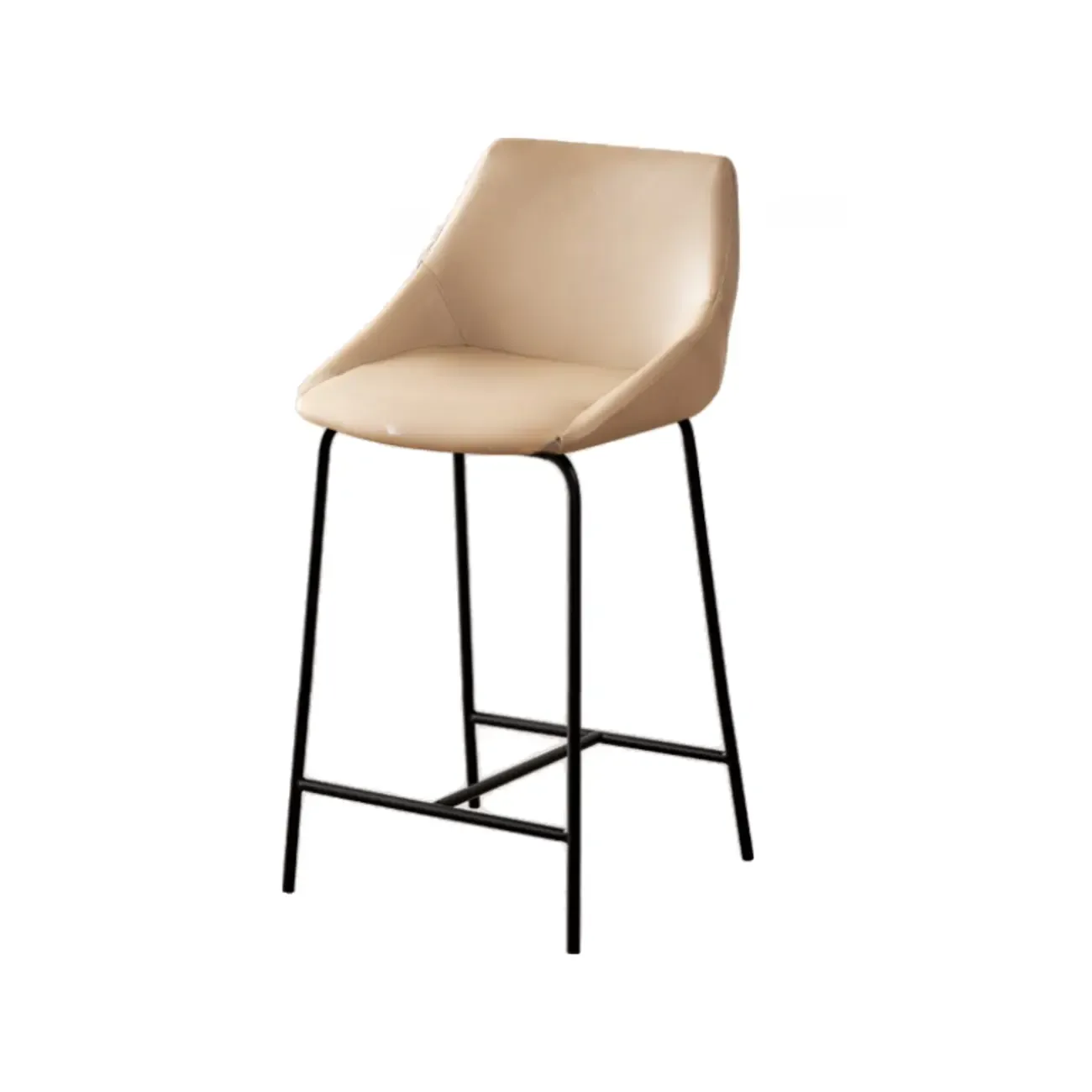 Counter Adjustable Modern Leather Bar Stools Image - 15