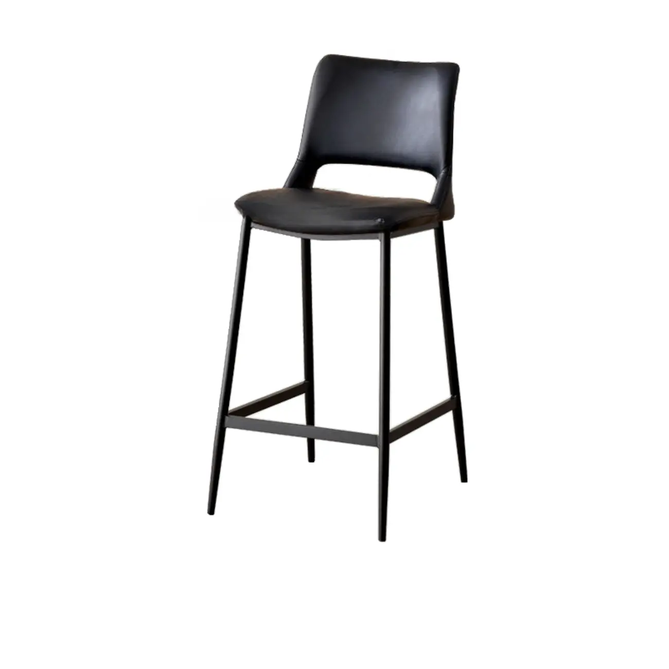 Counter Adjustable Leather Modern Bar Stools Image - 13 | homeyfad