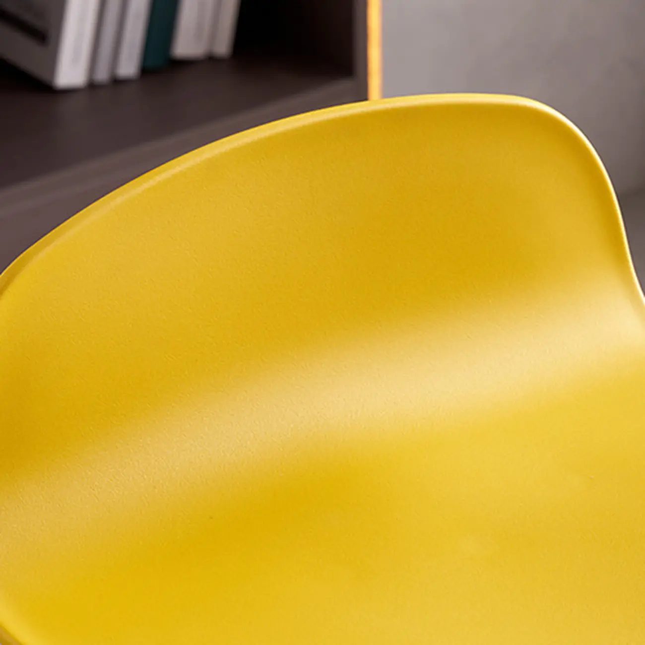 Bar Height Modern Plastic Armless Bar Stools Image - 5 | homeyfad