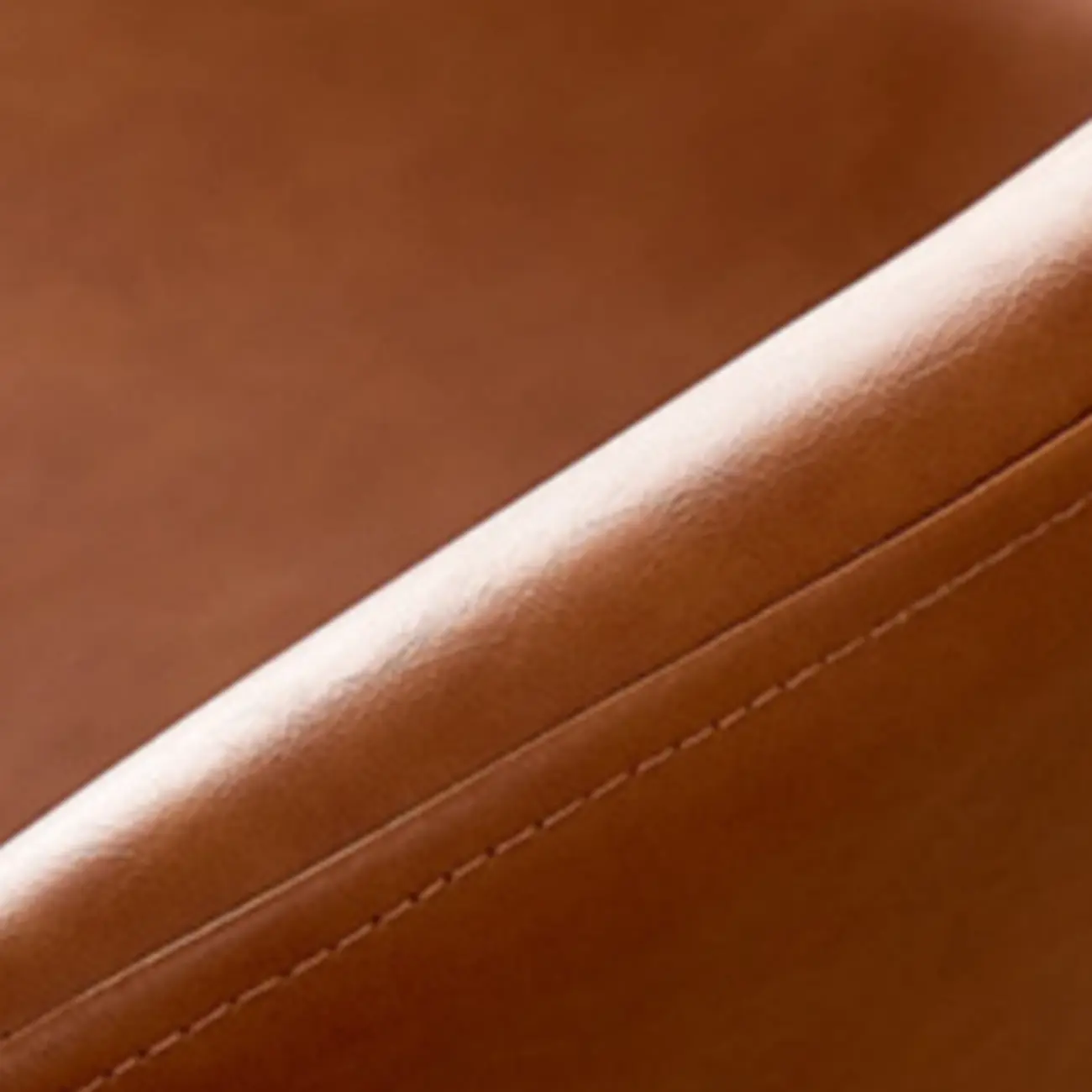 Mid-Century Modern Leather Bucket Bar Stools with Low Back Image - 7 | homeyfad