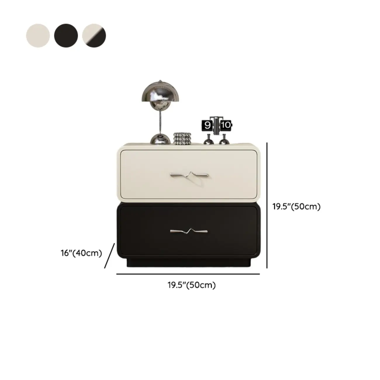 Modern Wooden Nightstand with Drawer Storage Image - 11 | homeyfad