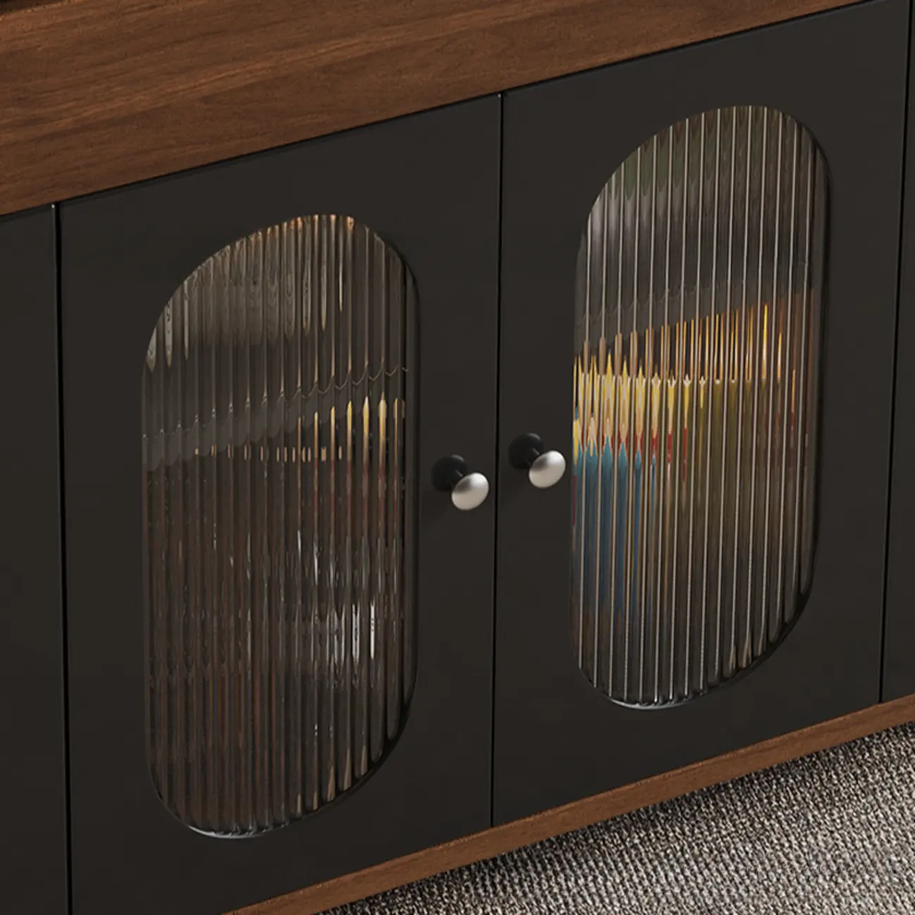 Foldable Modern Multi-level Mobile Wood Side Table Image - 10 | homeyfad