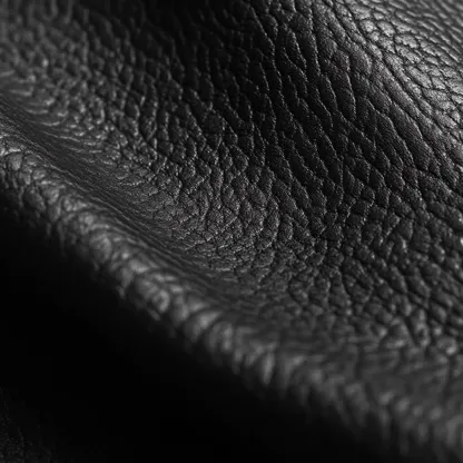 Mid-Century Modern Genuine Leather Arm Chair Living Room Image - 7