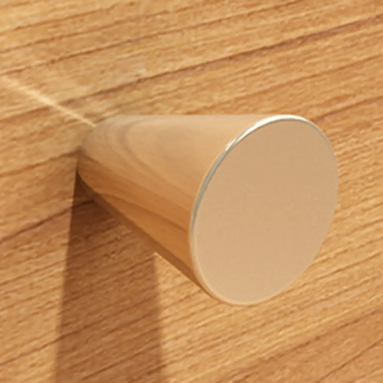 Modern Wood Sideboard with Sliding Doors & Drawers Image - 8