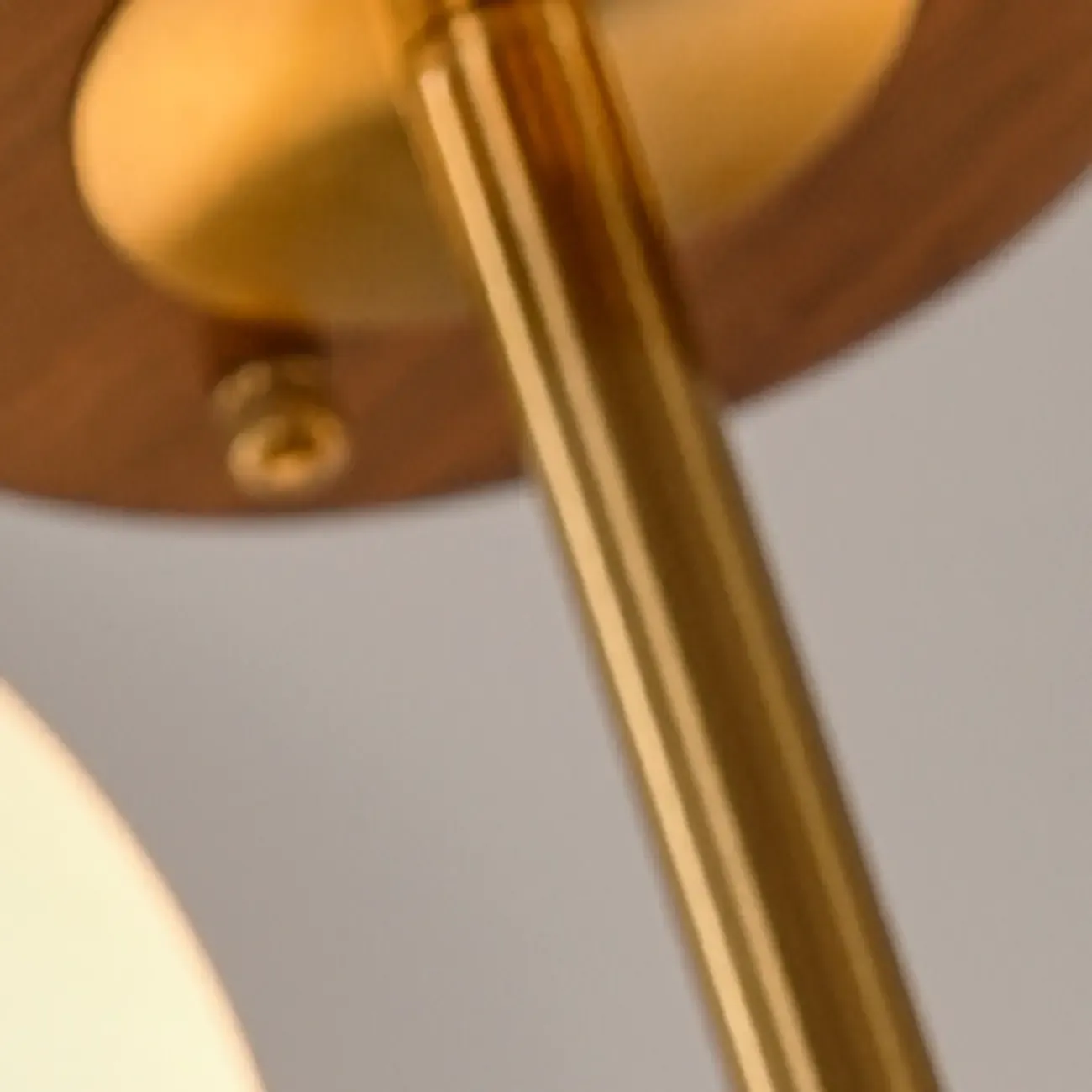 Gold Linear Glass Orb Modern Chandelier Light Image - 10