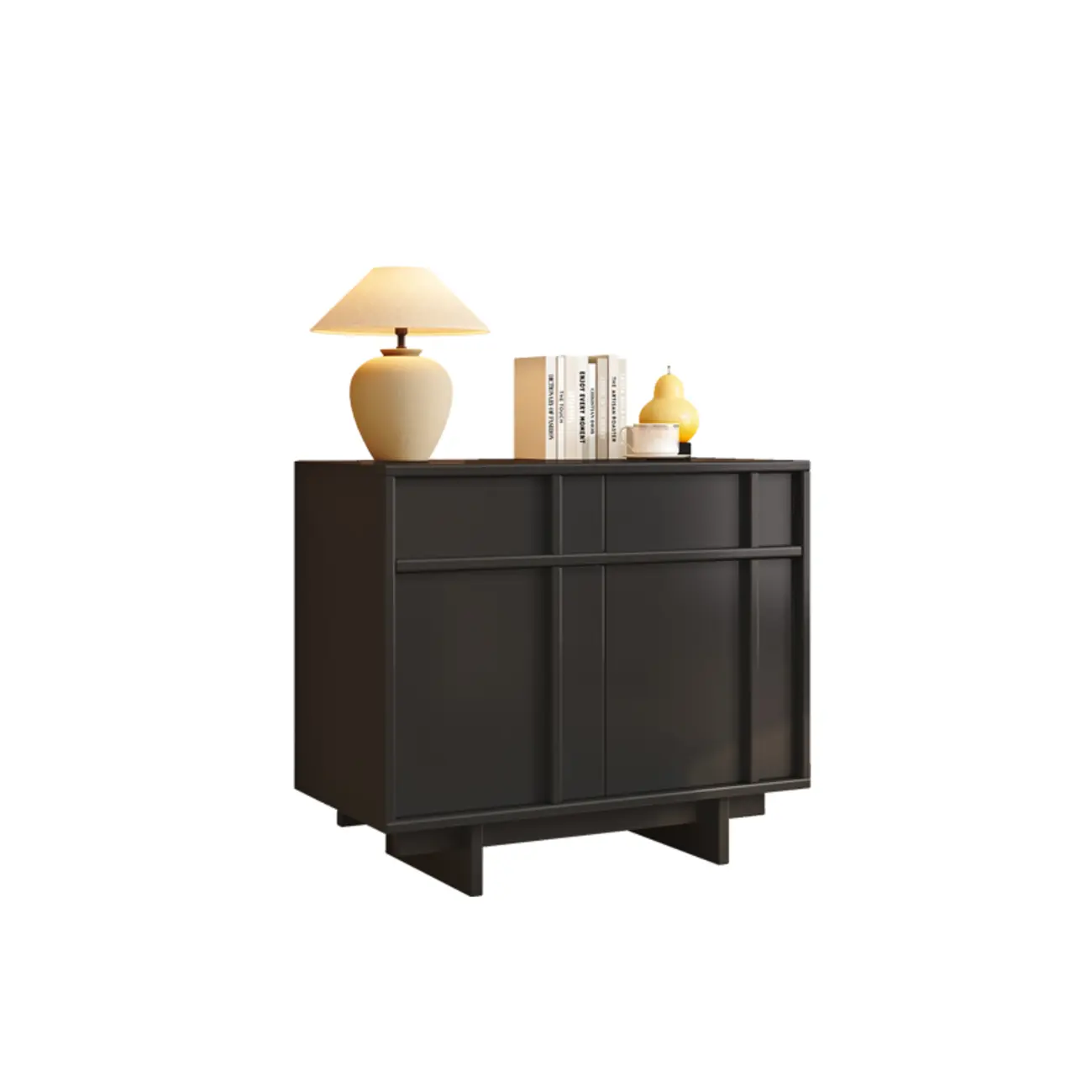 Vintage Minimalist Freestanding Wood Storage Combo Dresser Image - 15 | homeyfad