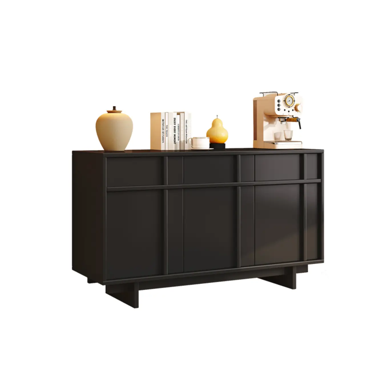 Vintage Minimalist Freestanding Wood Storage Combo Dresser Image - 16 | homeyfad