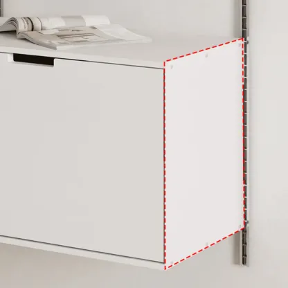 Functional Modern Wood Wall Unit Bookcase Image - 4