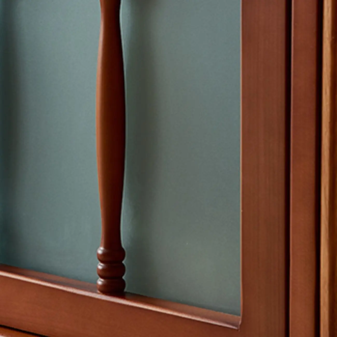 Art Deco Modern Wood TV Stand with Cable Management Image - 10 | homeyfad