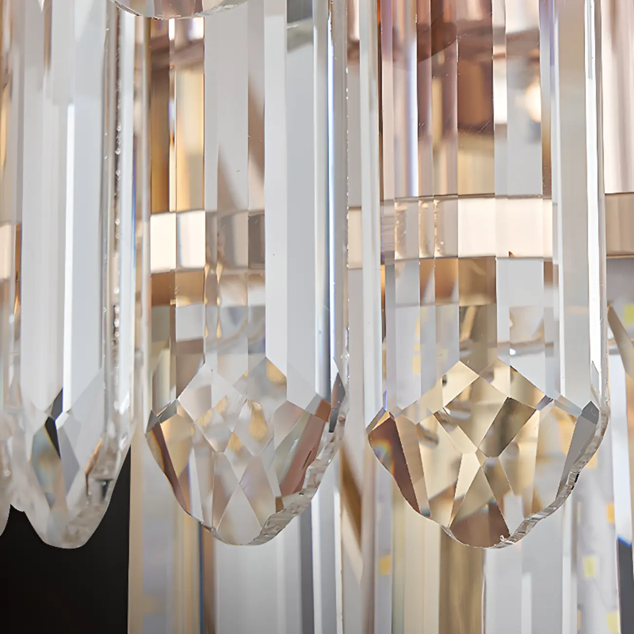 Modern Luxury Crystal Wall Sconce with Gold Finish Image - 5 | homeyfad