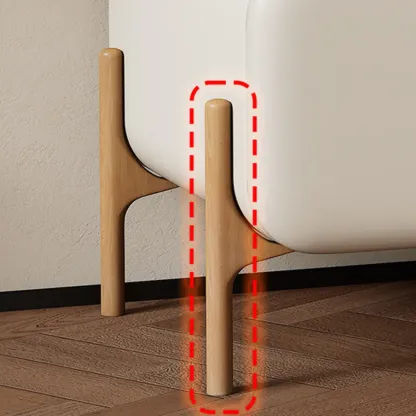 Modern Faux Leather Multi-Color Drawer Nightstand Image - 8