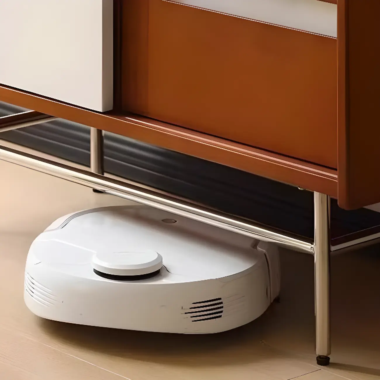 Modern Wood Buffet with Illumination Light Image - 5 | homeyfad