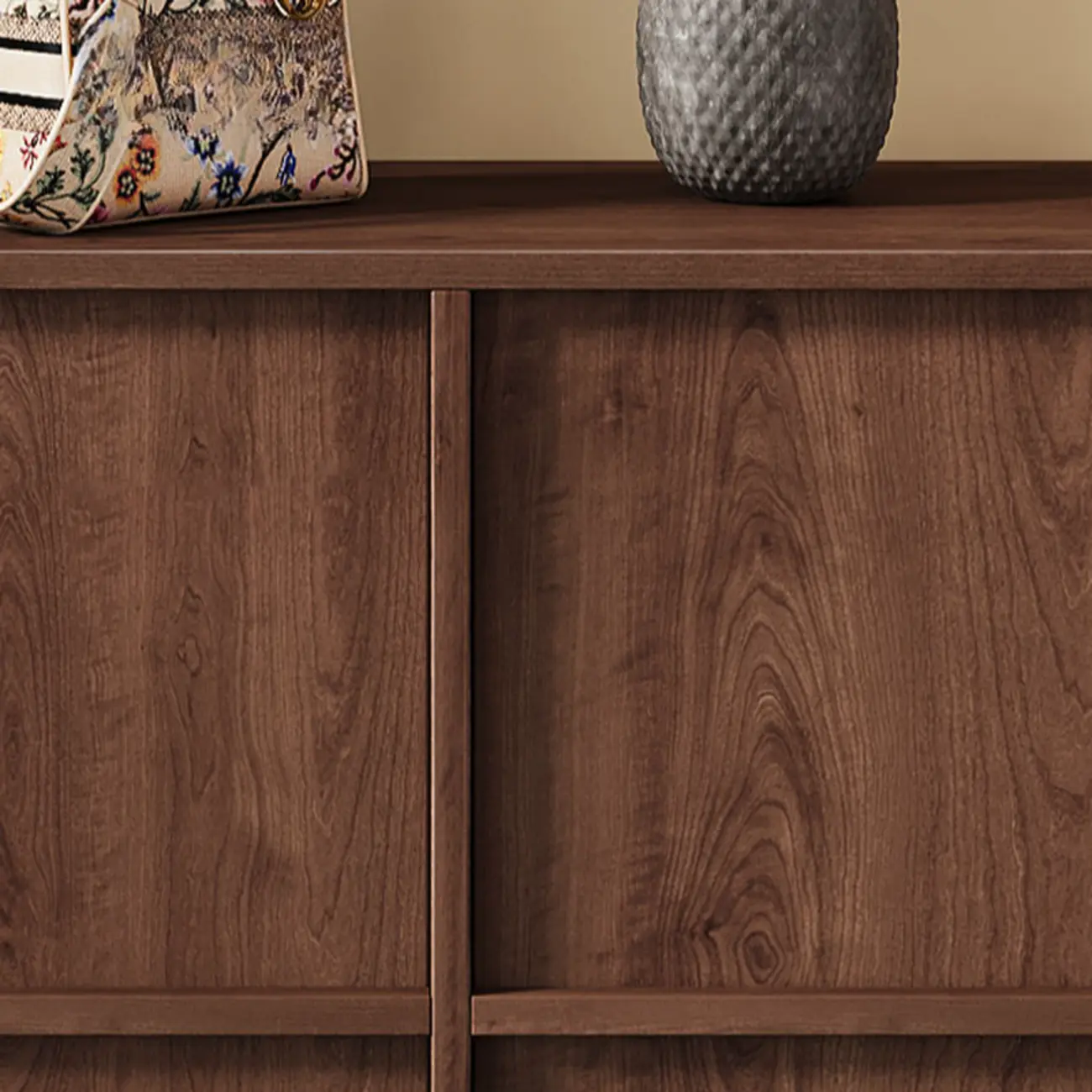 Mid-Century Modern Solid Wood Shoe Storage with 4 Tiers Image - 11 | homeyfad