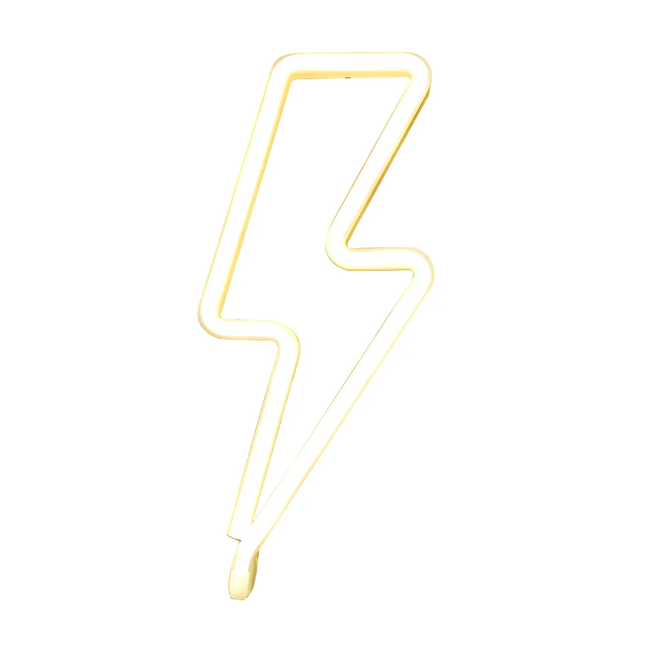 Modern Lightning Plastic Wired Vibrant Night Light Image - 4 | homeyfad