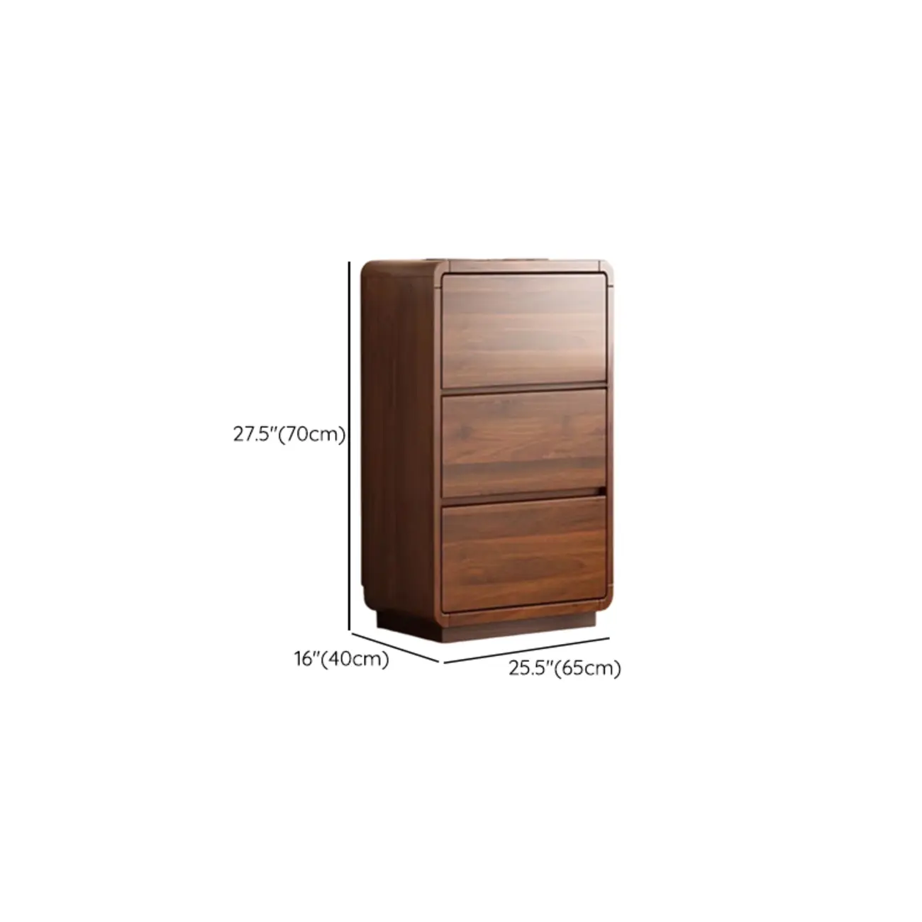 Brown Contemporary Wooden Vertical Bachelor Chest Image - 13 | homeyfad