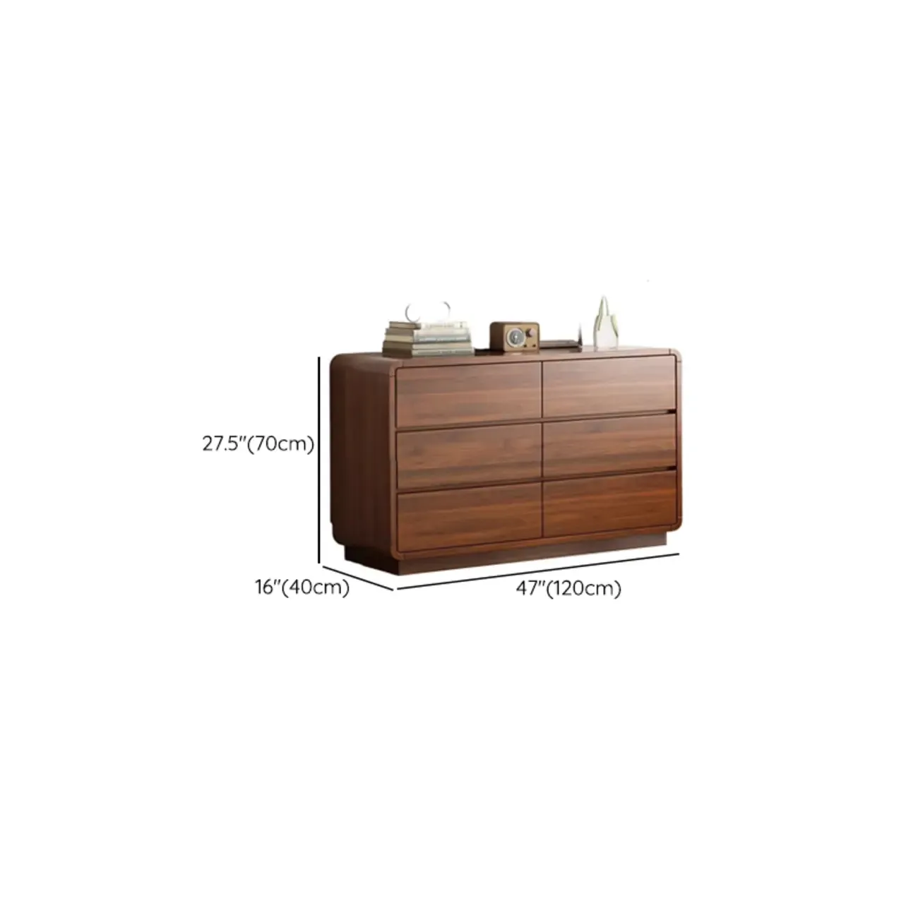 Brown Contemporary Wooden Vertical Bachelor Chest Image - 15
