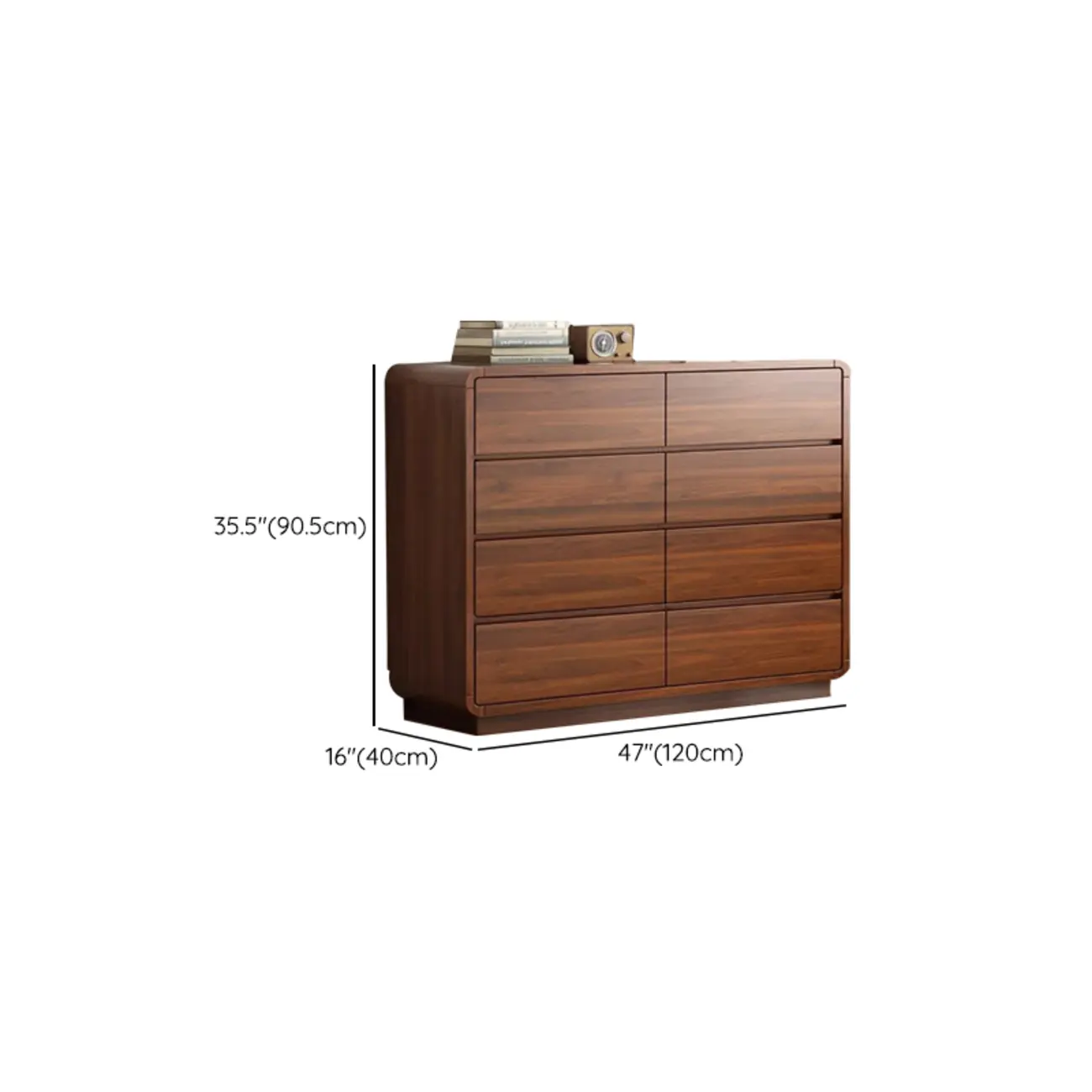 Brown Contemporary Wooden Vertical Bachelor Chest Image - 16 | homeyfad