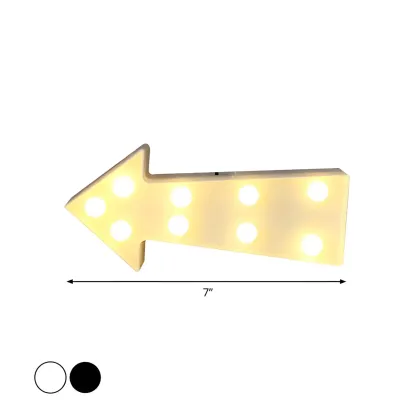 Heart and Arrow LED Plastic Night Light Image - 10